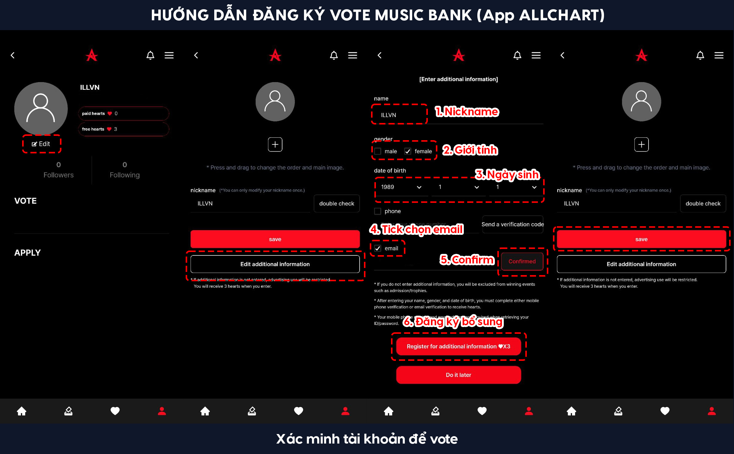 Đăng ký tài khoản ALLCHART