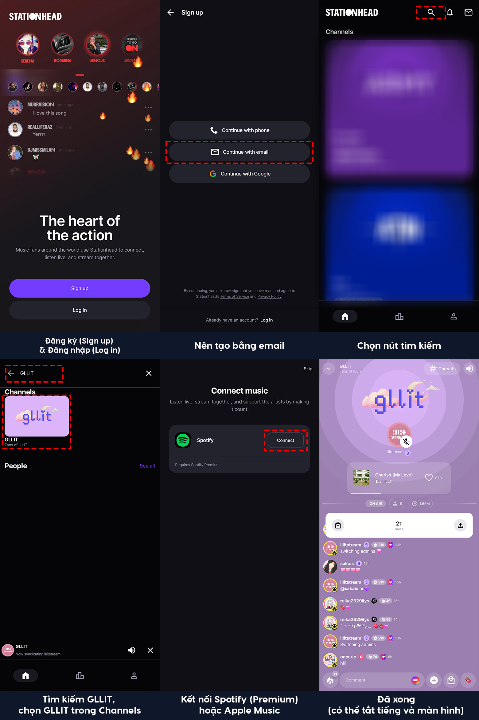 Stationhead App